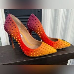 Steve Madden daisie spike ombré heels